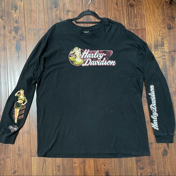 Harley-Davidson Other - Harley Davidson Long Sleeve Graphic Tee Shirt